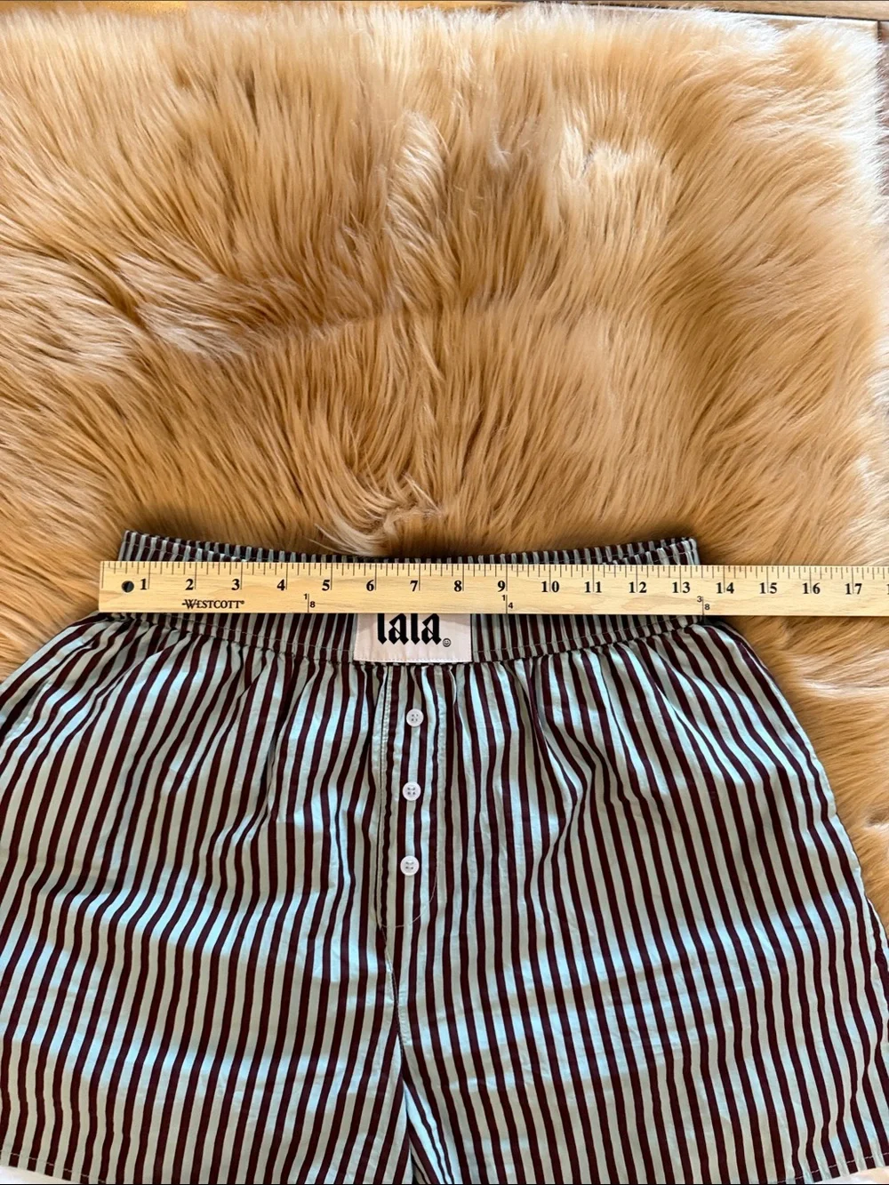 Dress LALA  Mint Chocolate Chip Lace Boxer Shorts Size Medium